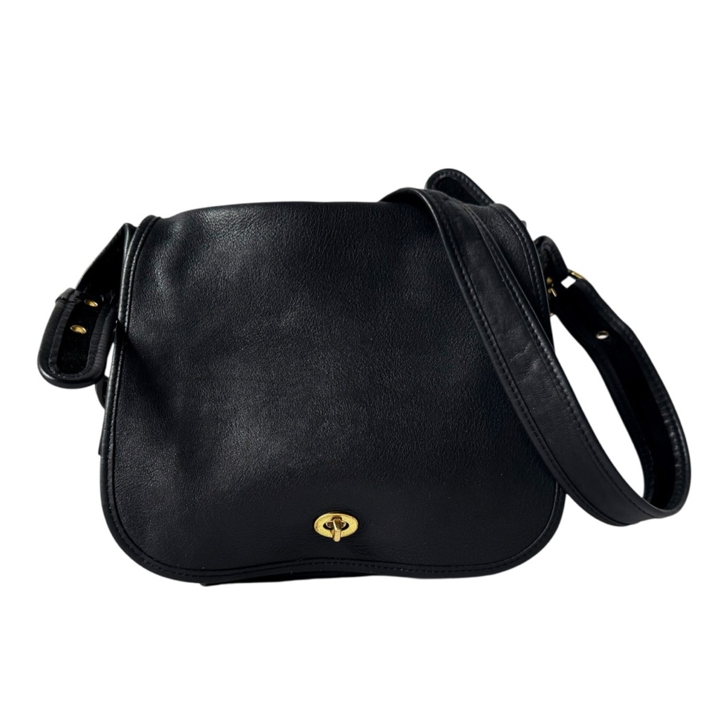 Vintage Coach Stewardess Bag 9525 in Black - Picture 2 of 13
